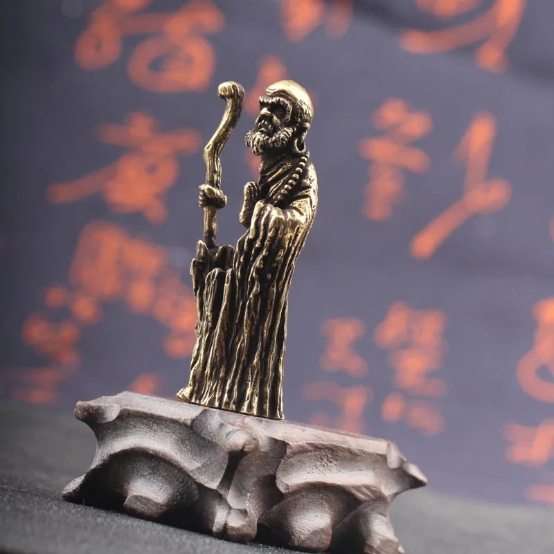 copper Dharma ancestor ornament (4)