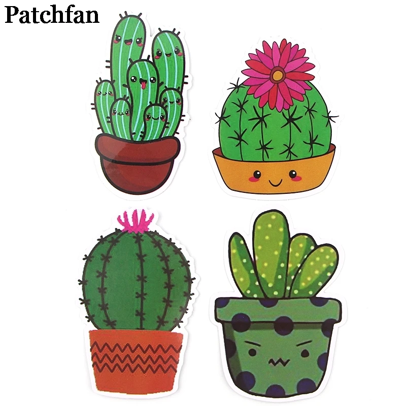 12 компл./лот Patchfan 36 шт./компл. кактус завод зеленые забавные наклейки пакеты мультфильм стиль для DIY настенный телефон Скрапбукинг альбом A2289
