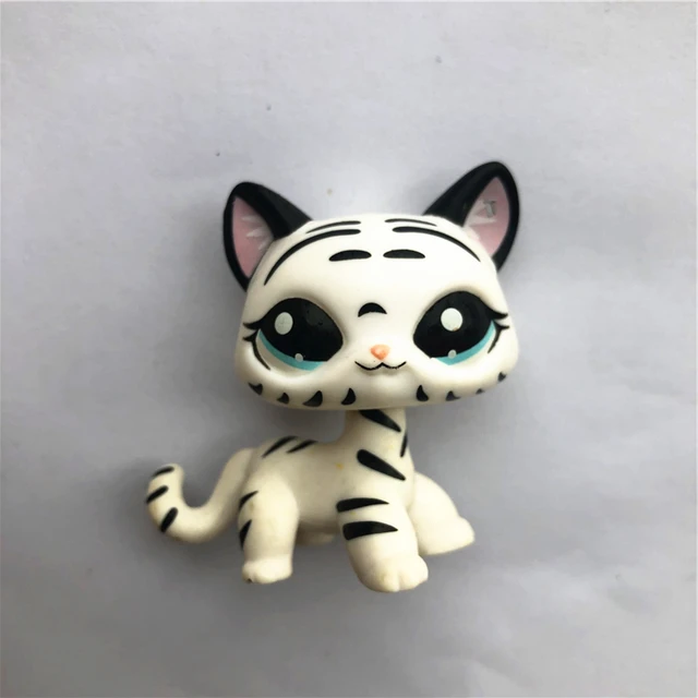Bonecos de brinquedo fofinhos de gatos e animais, 2 peças, curtos
