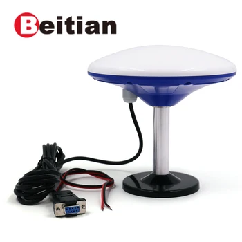 

BEITIAN GPS receiver, RS-232, 9600bps, 1Hz, 5.0V, 3.0m, DB-9 Female+Power Cable connector, magnetic mounting, BS-7953DN