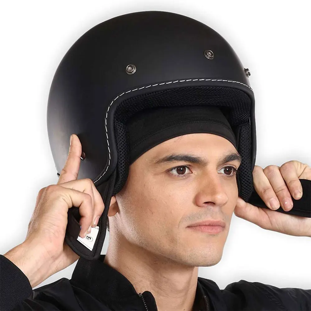 Универсальный шлем внутренняя одежда Быстросохнущий влагоотводящий спортивный 1 шт. черный мотоциклетный головной убор дышащий велосипедный шлем лайнер