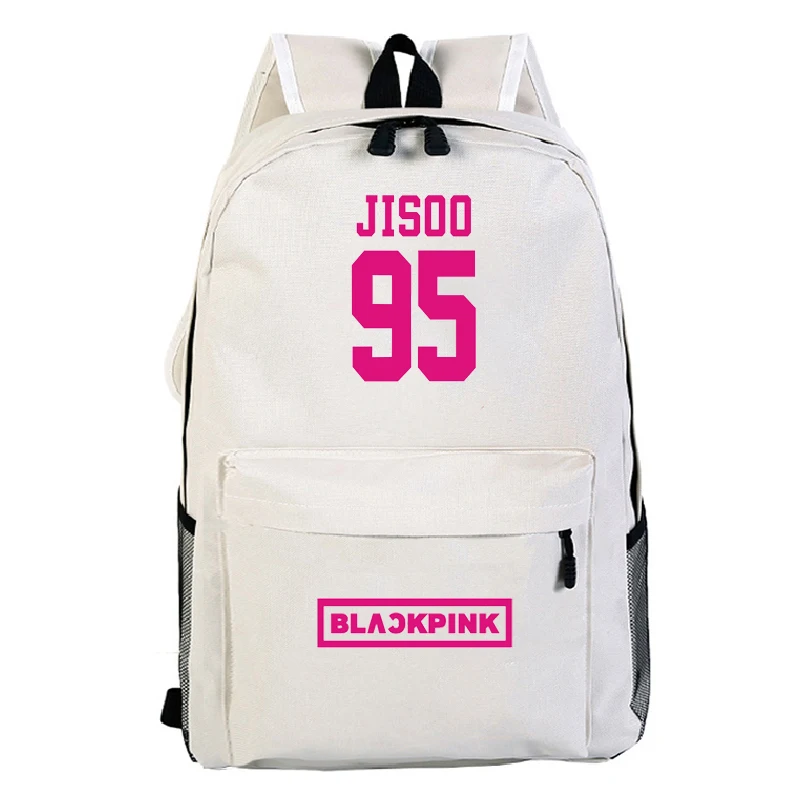 BLACKPINK Mochila для учеников, мальчиков и девочек, популярный узор, школьный рюкзак для ежедневных покупок, рюкзак для девочек, женские дорожные сумки на плечо