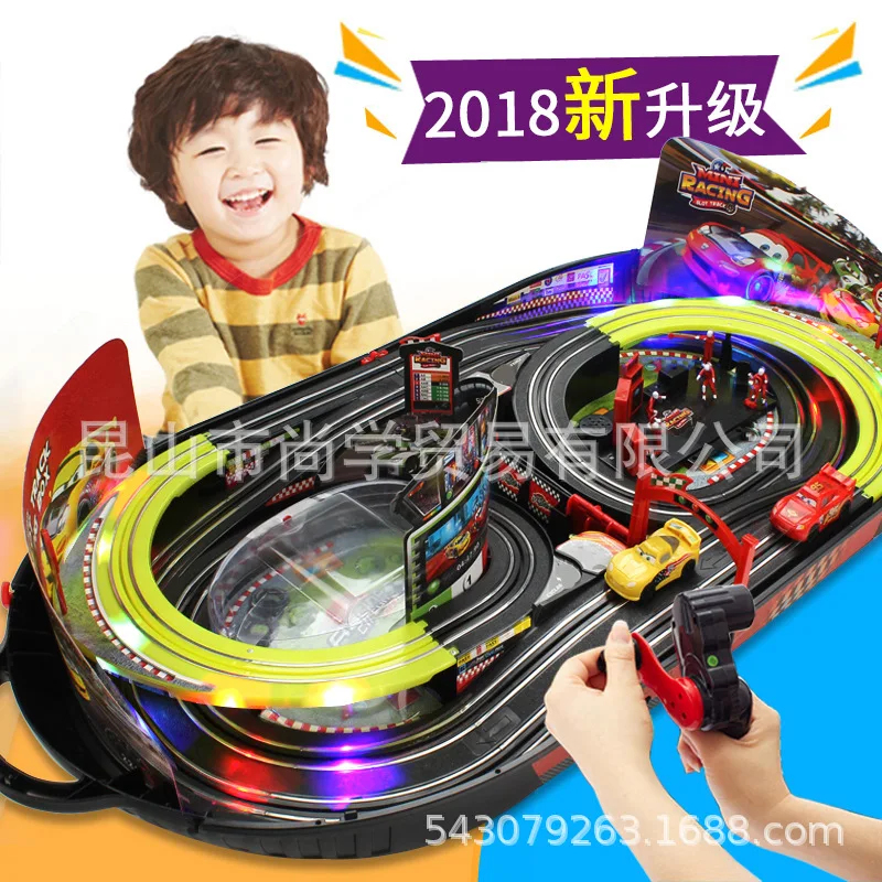 

Hot Sales Children Camera Track Race Car Feature Rapid Race Car Remote Control Track Double Toy Electric Camera Track