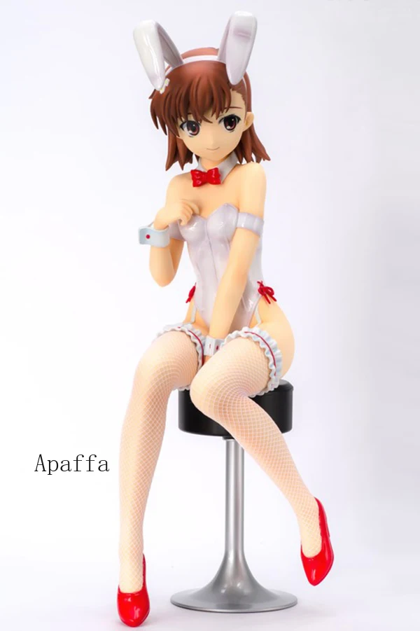 36 см аниме сексуальная девушка фигурка игрушки Toaru Kagaku без Railgun Mikoto Misaka кролик