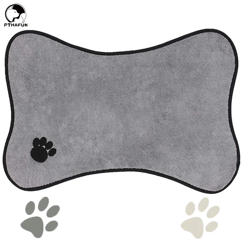 Mantel Individual de algodón para mascotas esterilla para comida de Mascota, almohadilla de alimentación para perros y gatos adecuada para mascotas medianas y pequeñas, evita que el agua y los alimentos se derramen