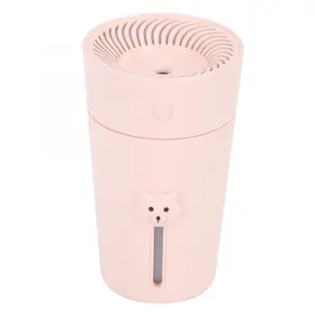 

280ML Mini Humidifier Aroma Diffuser USB Cartoon Bear Portable Humidifier Air Purifier Diffuser with Night Light Humidifier