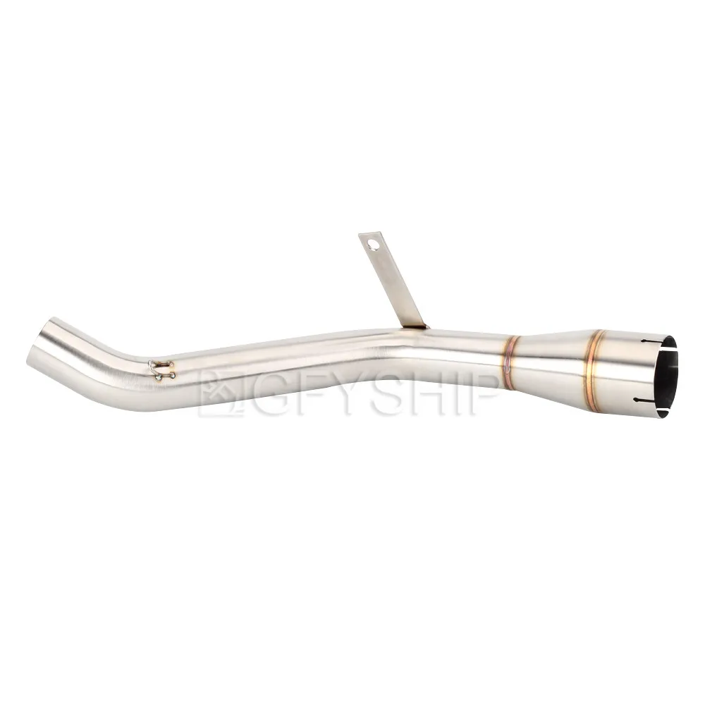 

Z900 Motorcycle Exhaust Muffler Link Pipe Z900 Escape Decat For Kawasaki Z 900 Z900 / A2 Catalyst Delete Pipe Slip-on