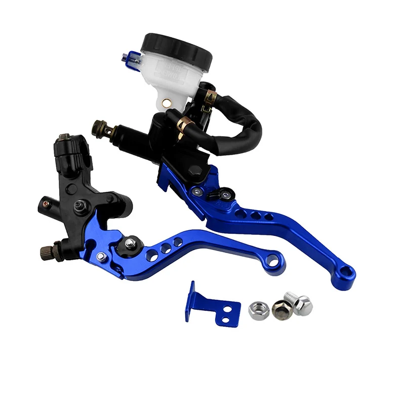 Motorcycle Front Brake Clutch Master Cylinder Reservoir Levers Aluminum Alloy 7/8 22mm CNC For Motorcycles clutch brake lever set
