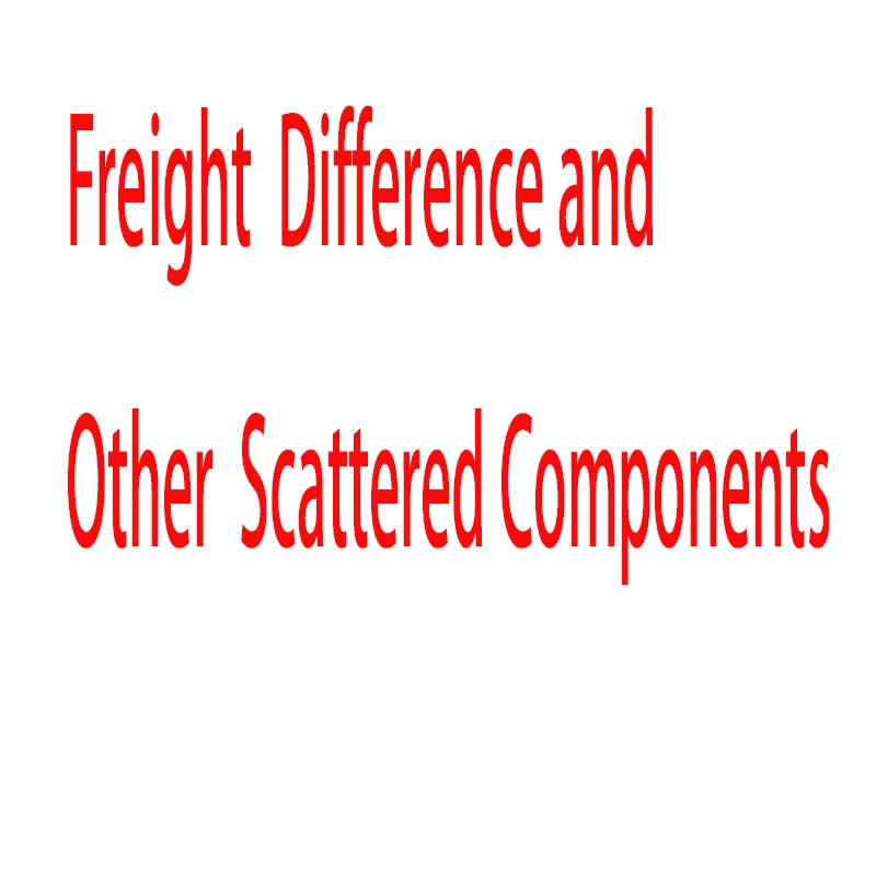 

Freight Difference and Other Scattered Components