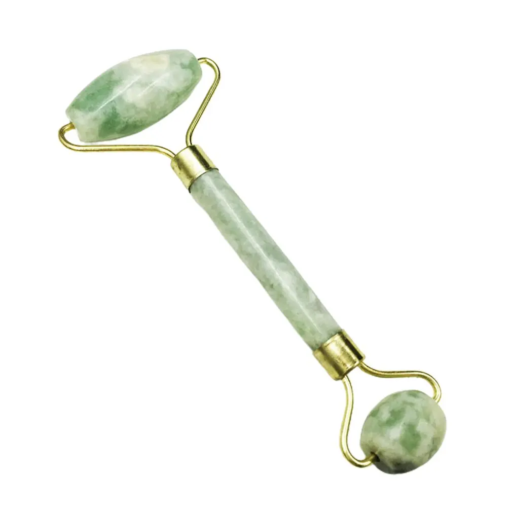 

Portable Pratical Facial Massage Roller Natural Jade Anti Wrinkle Face Slimming Shaper Body Foot Relaxation Beauty Tool