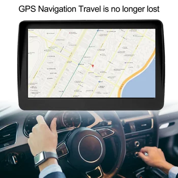 

Portable GPS Navigator 7" HD Touchscreen Tablet GPS Navigation 8GB 256MB Car Stereo Audio Player with Back Support +Free Map