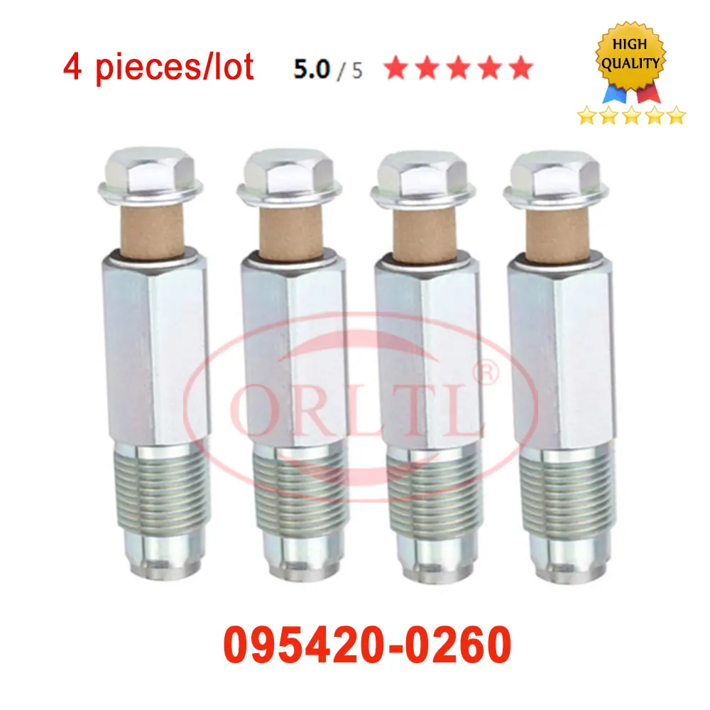 

4pcs NEW 98032549 8-98032549-0 095420-0260 0954200260 FUEL RAIL PRESSURE RELIEF VALVE REGULATOR SENSOR MIT/SUBISHI L200 2.5 DI