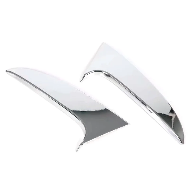 Car Exterior Rear Tail Window Triple-cornered Cover Trim Styling Stickers for KIA KX CROSS ABS Accessories