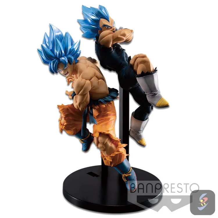 DRAGON BALL Z DBZ Tag Blue God Goku игрушки серии Vegeta фигурки модели кукол Brinquedos|Игровые и