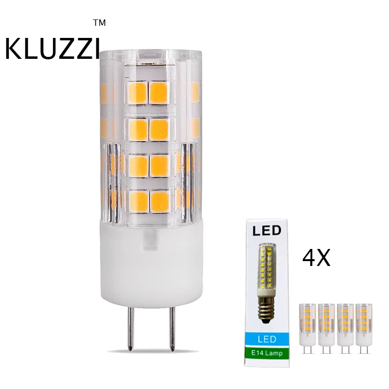 KLUZZI 2019 очаровательная рождественская 2835 светодиодный 350 люменов G4 диммируемая