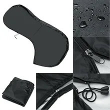 Ткань Оксфорд защита двигателя портативный полный мотор крышка прочный дождевик Подвесной лодочный Укрытие Открытый черный аксессуары