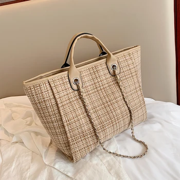 

2020 New Pattern Fashion Polyester Shoulder Messenger Package Korean Concise Multicolor Color Tote Bag Women Handbag