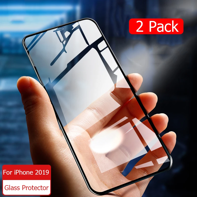 For iPhone 11 Pro glass Tempered Glass Full Cover Screen Protector For
iPhone 11 Pro Max 2019 Film Armored Glass