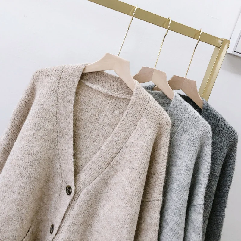 Свитер женский Invierno кашемировый свитер женский кардиган женский винтажный офисный женский элегантный свитер большого размера