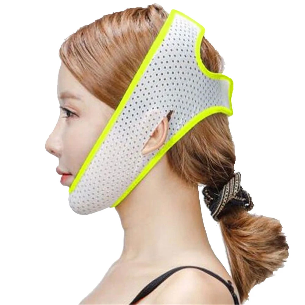 V Shape Mask Face Firming Chin facial Lifting Wrinkle Shaper Line Slimming Massage Beauty Skin Care Tool Lady |