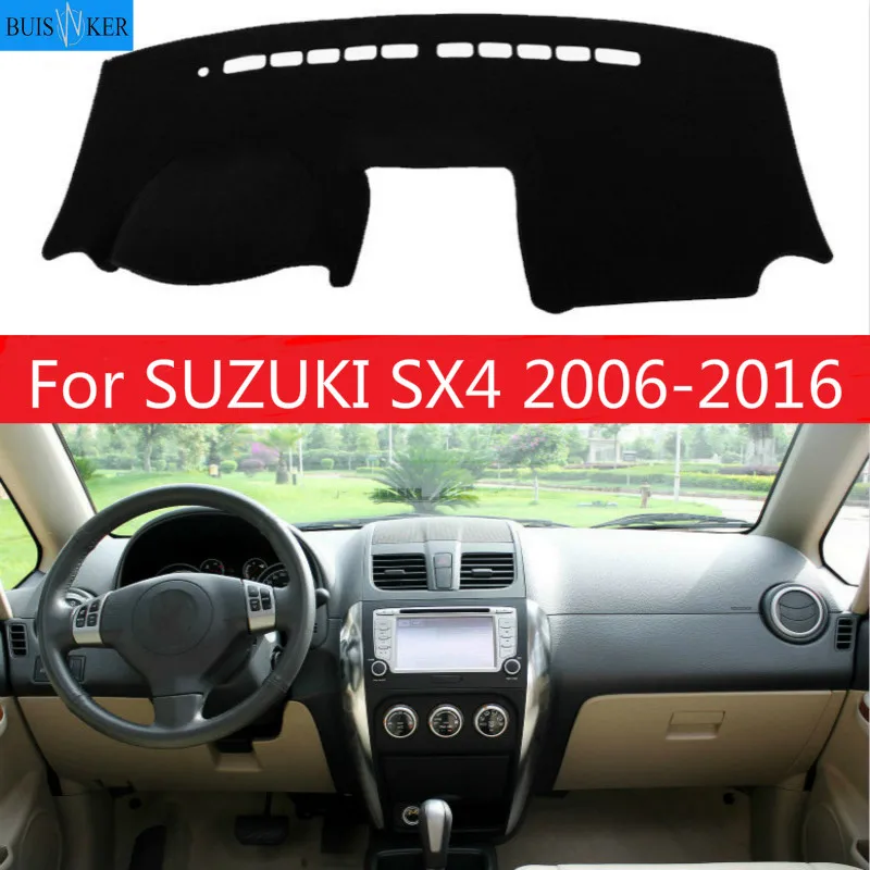 Для SUZUKI SX4 2006 2007 2008 2009-2016 крышка приборной панели солнцезащитный тент
