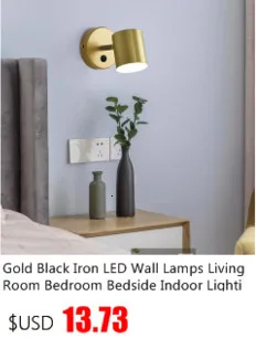 wandlamp arandela dropshipping nenhuma planta dos desenhos animados