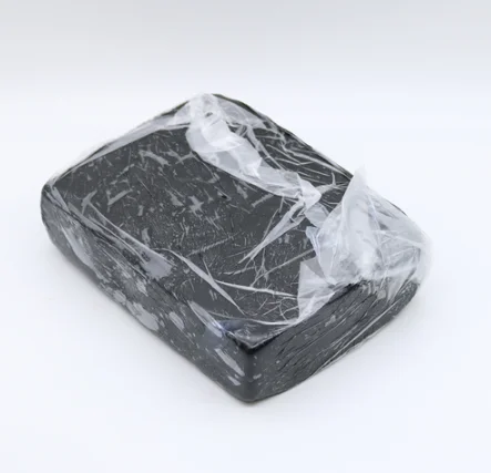 Cloth is black DIY Профессиональная мягкая форма для выпечки, полимерная глина, фигурка куклы, ручная печать для ног, синие скульптурные керамические игрушки, моделирование, 1 кг/упаковка, 15 цветов - Цвет: Cloth is black
