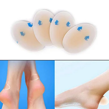 

10PCS Gel Shoes Stickers Soft Hydrocolloid Pads Relief Pain Blisters Bunions Corns Calluses Friction Pressure Spots Heel Pain