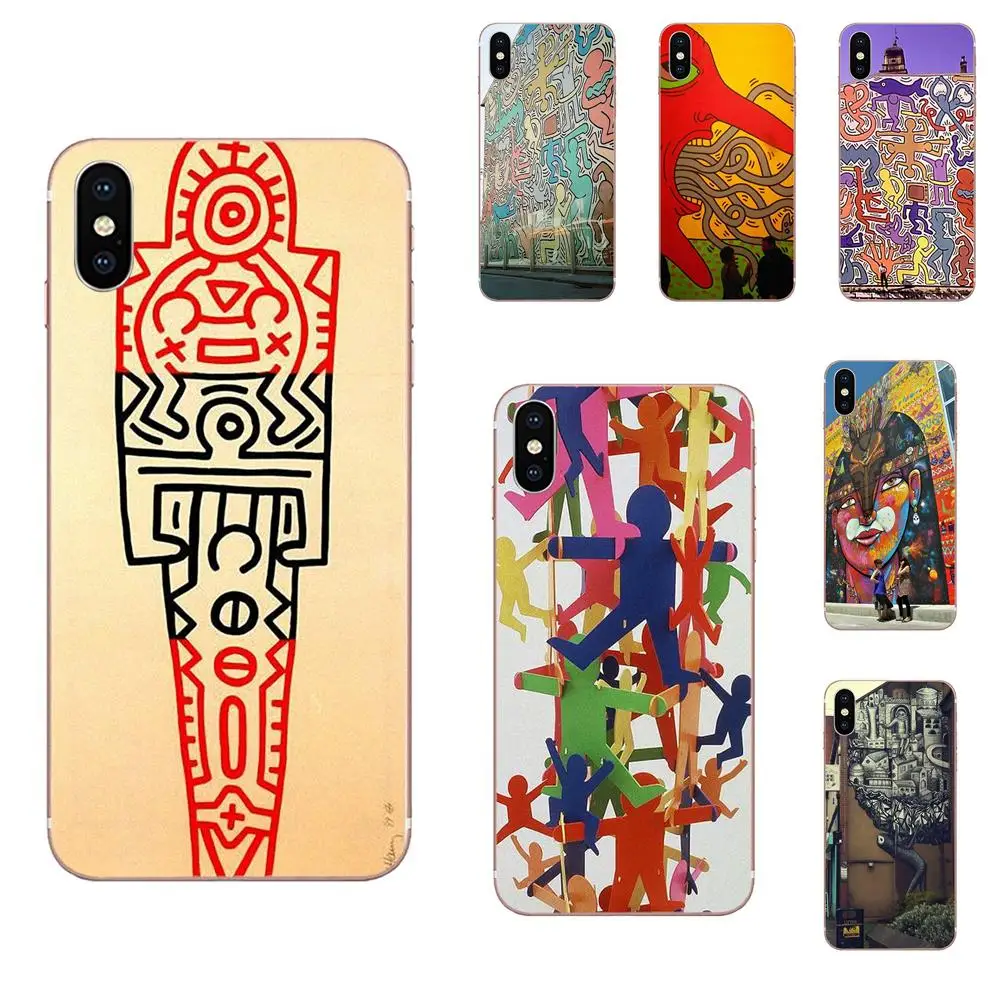 Новейшие супер милые чехлы для телефонов Keith Harring ГРАФИТИ Huawei Mate 9 10 20 P P8 P9 P10 P20 P30 P40