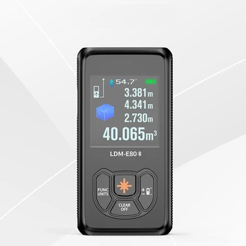 Buy Laser Rangefinder Infrared High Precision Measuring Instrument Hand Held Distance Bluetooth Electronic Ruler Mini Tool