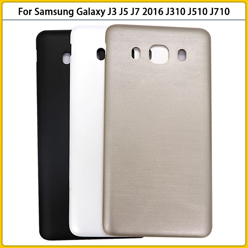 10 шт. Новый J510 задний корпус для Samsung Galaxy J3 J5 J7 2016 J310 J710 Пластиковая Крышка