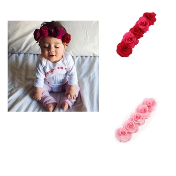 

2xBaby Toddler Girl Flower Floral Crown Headband for Festival Party Wedding