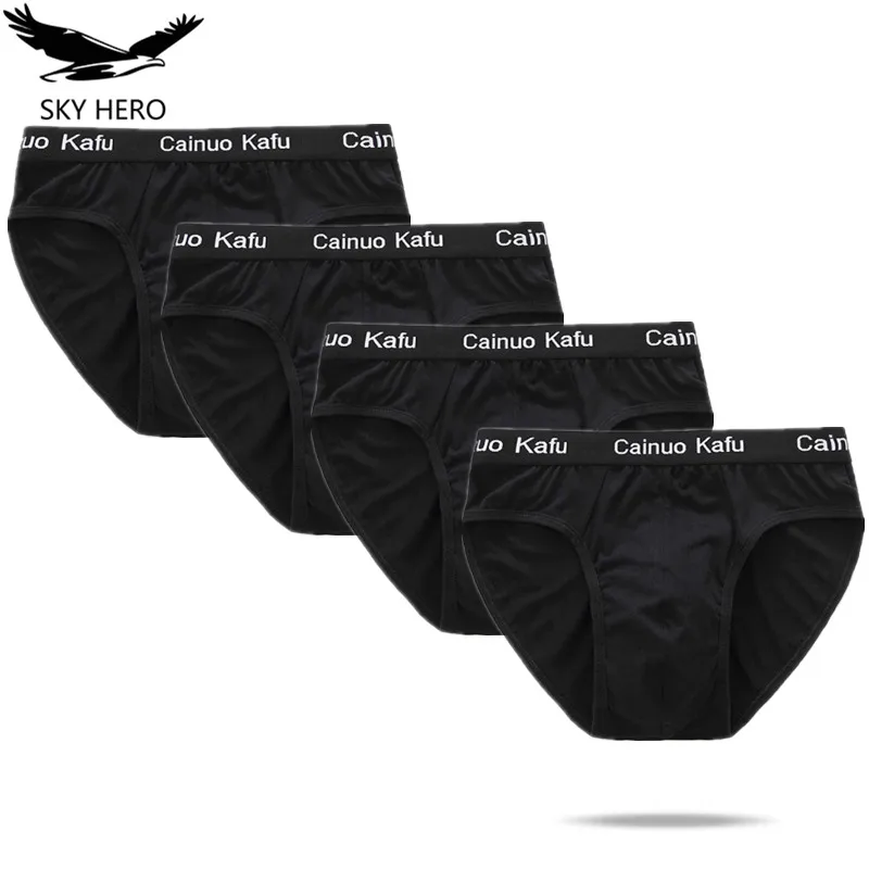 4pcs/Lot Men's Briefs Underwear Underpants Pouch Bamboo Fiber Jockstrap for Mens Bodysuit Male Silk Man Panties Cotton Sexy 2020