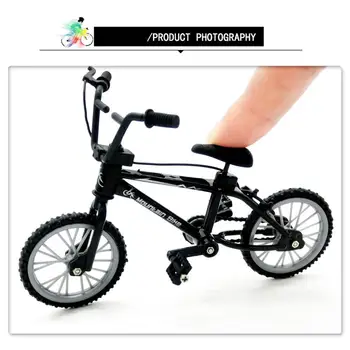 

1:10 Alloy Bicycle Model Diecast Metal Finger Mountain bike Racing Toy Bend Road Simulation Collection Toys for children