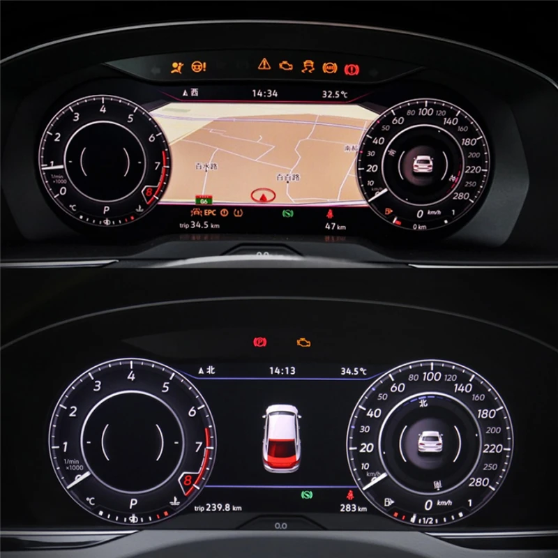 Для VW Volkswagen Arteon стайлинга автомобилей панель монитора Экран Защитная пленка для отделка Стикеры интерьерные аксессуары