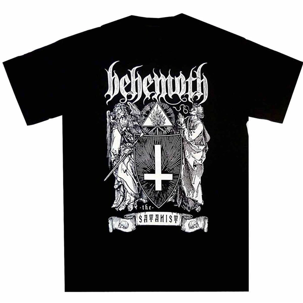 Behemoth The Satanist рубашка S 3Xl футболка Officl черная из чистого хлопка|Футболки| |