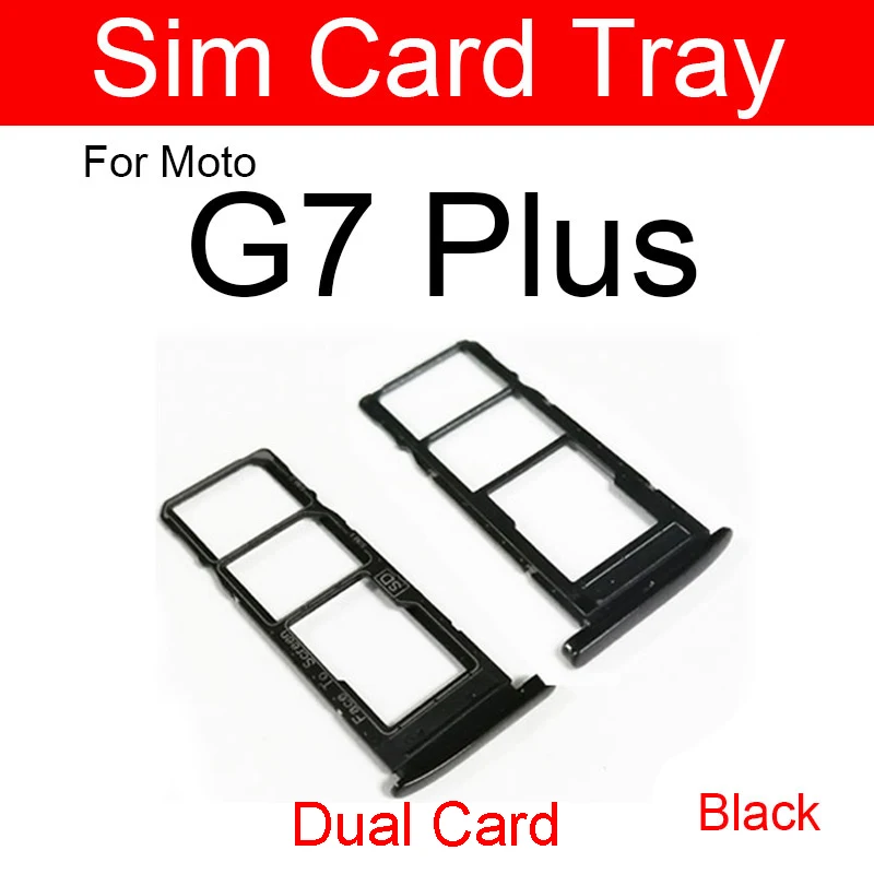 Sim Card Tray Holder For Motorola Moto G7 G7 Plus G7 Play G7
