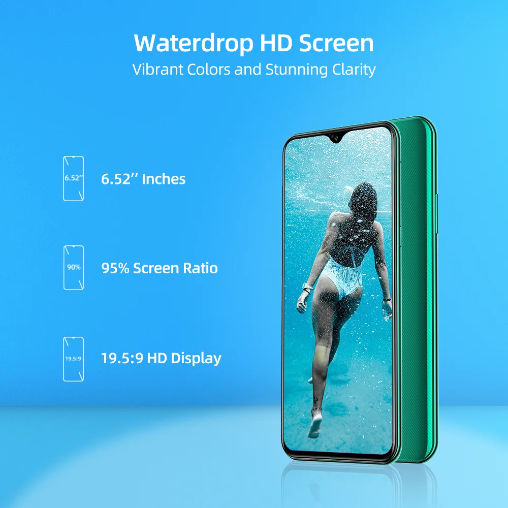 2020 DOOGEE X95 Android 10 4G-LTE Cellphones 6.52