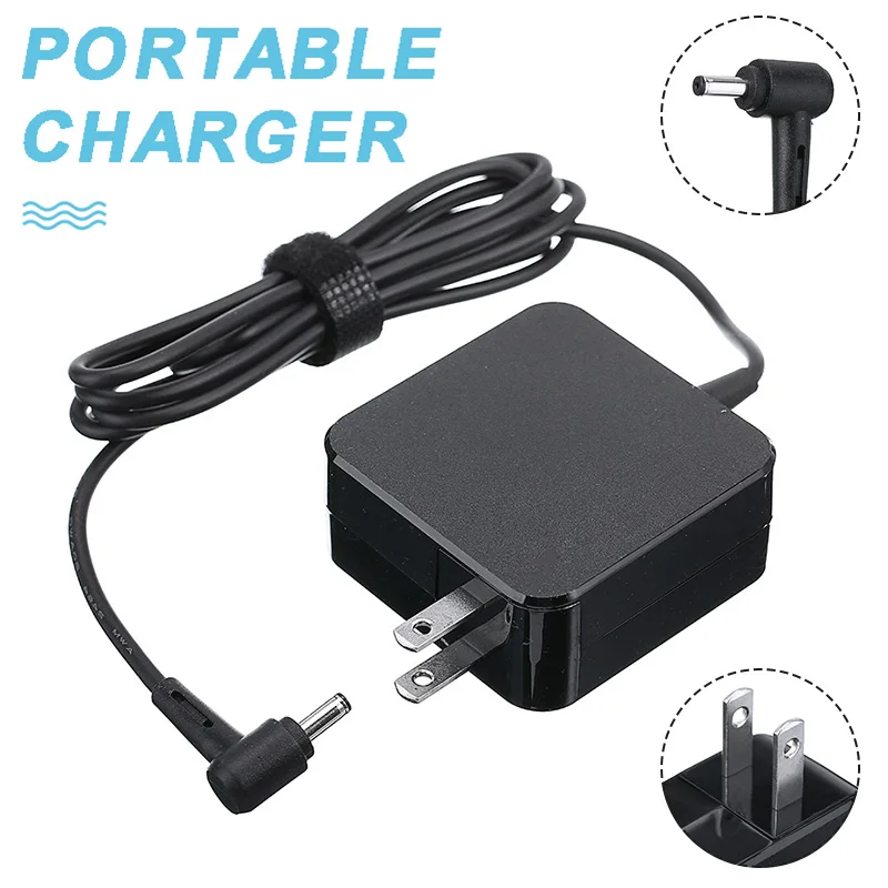 

1pc For Asus F201E Q200E S200E X200E AD883J20 Laptops Charger 19V 2.37A 45W Laptop Adapter Power Supply Laptop Accessories