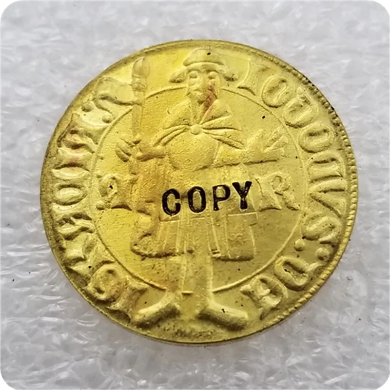 Ducat Florin John the Blind Bohemia копия монет