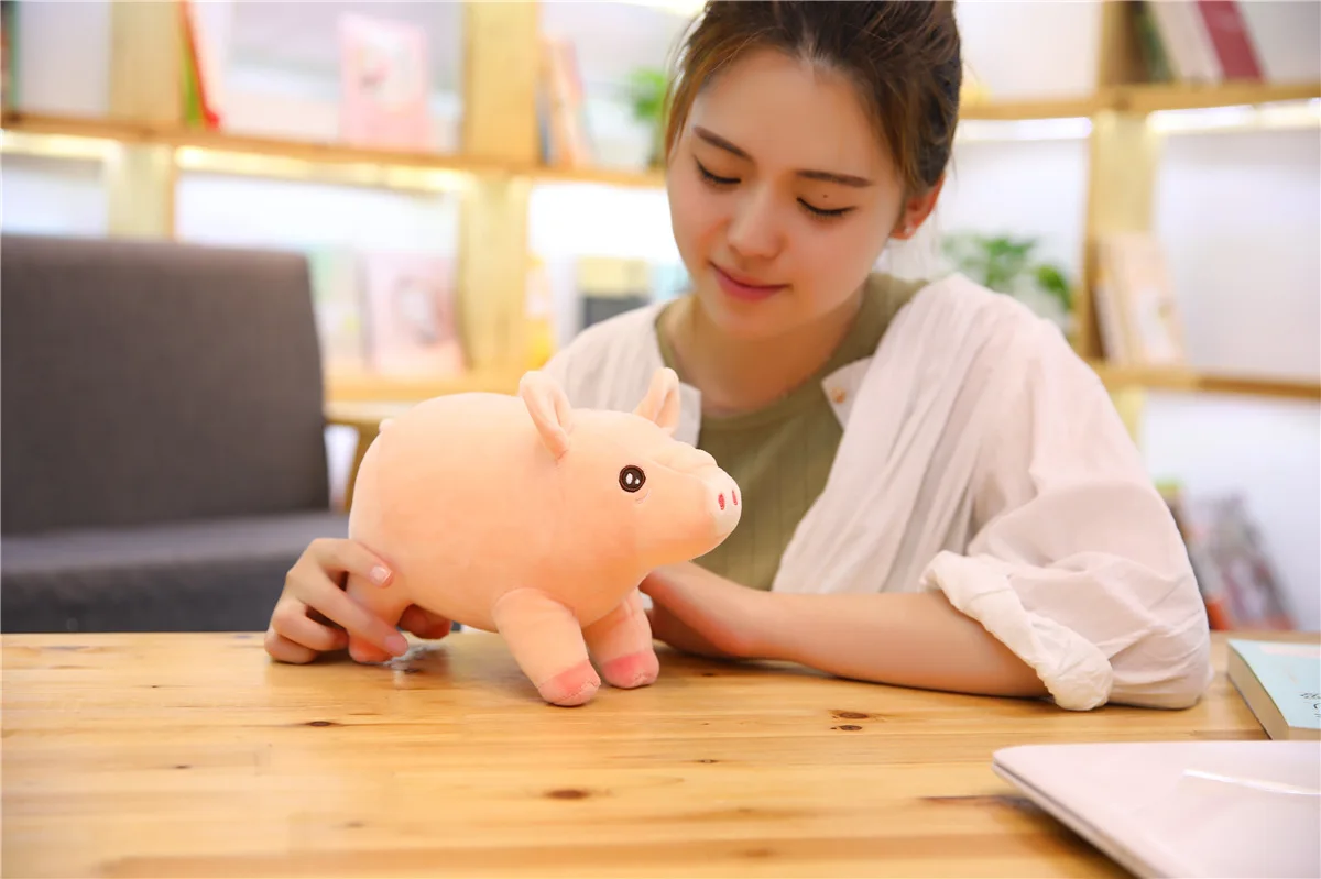 

New Style Creative Simulation Pig Doll Funny Laugh Plush Toys Activity GIRL'S Children Gift Claw Machine Doll