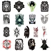 50PCS New Gothic Style Horror Devil Witch Graffiti Stickers DIY Car Skateboard Travel Luggage Guitar Laptop Cool Decal Stickers ► Photo 2/4