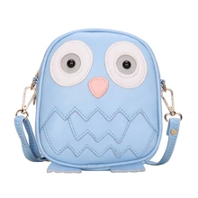 Детская сумка с рисунком совы для девочек, сумки через плечо для девочек, сумочка для монет, милые детские сумки на плечо