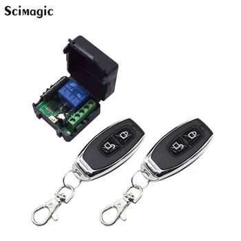 

433Mhz DC 24V 1CH Relay Wireless Remote Control Switch 433 MHz Receiver Module Transmitter For Smart Home Switch Transmitter Diy