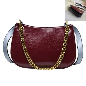 

3 and 1 Women Crossbody Bag Fashion Semicircle Saddle Bag PU Leather Shoulder Bags for female Handbags purse Luxury Shoulder Bag
