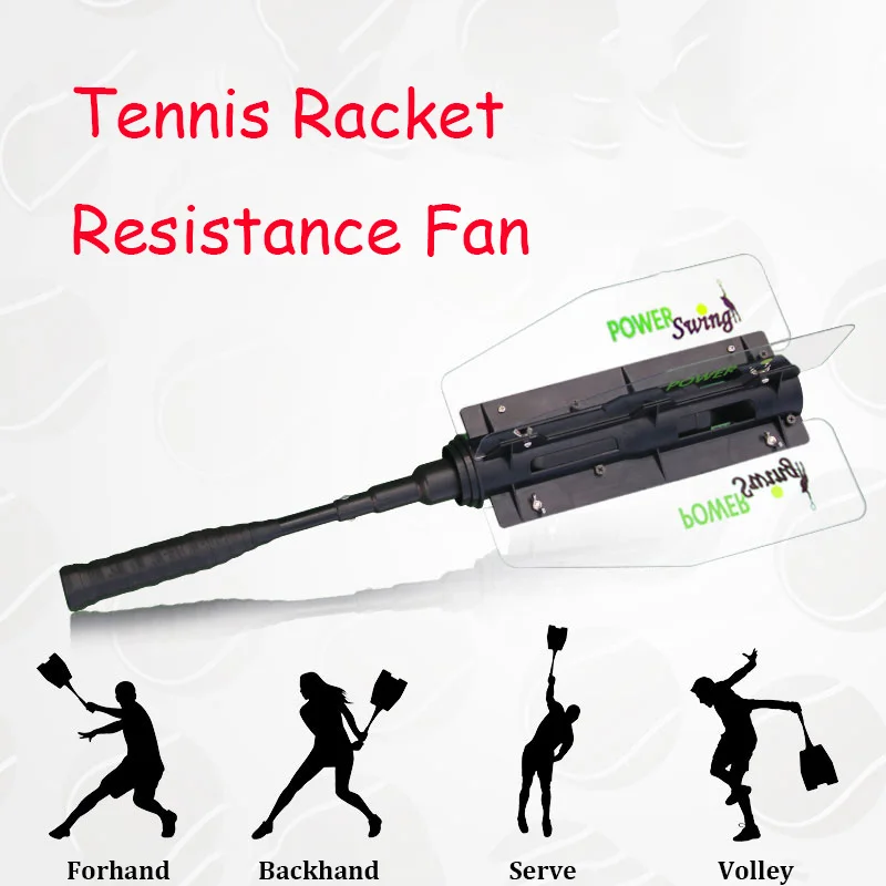 Professional Tennis Power Swing Trainer Padle Racket Resistance Fan Sports Training Machine Increase Swing Speed Accessories tennis accessories tennis trainer