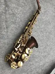 Оригинальный Тайвань museadf Alto EB Саксофоны профессиональный бренд инструмент бемоль уникальный красный Медь латунь sax Alto saxofone