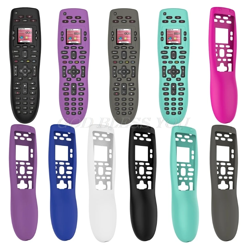 Силиконовый защитный чехол для пульта дистанционного управления Logitech Harmony 650 700