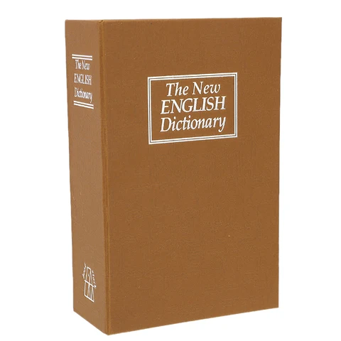 Dictionary Book Safe Box Money Hide Secret Security Safe Lock Cash Money Coin Storage Piggy Bank Jewelry Key Locker Gift