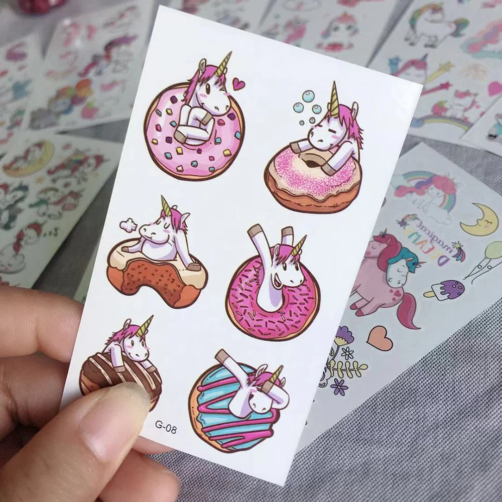 Water Transfer Art Kids Temporary Tattoo Sticker 10PCS/Pack temporary tattoos tattoo sticker